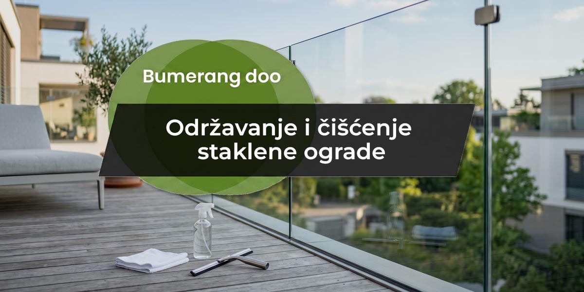 You are currently viewing Održavanje i čišćenje staklene ograde
