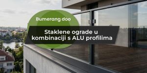 Read more about the article Staklene ograde u kombinaciji s ALU profilima